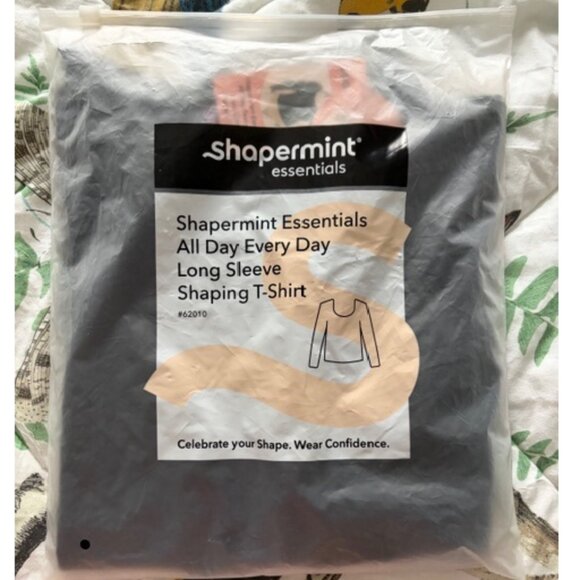 NWT- Shapermint Essentials Long Sleeve Shaping T-shirt. Size 2XL. - Picture 5 of 7